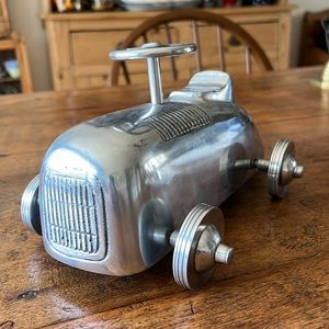 Cast Aluminum Art Deco Shelf Art Model Car